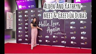 ALDEN AND KATHRYN MEET AND GREET IN  DUBAI MARINA MALL 