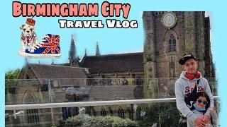 Amazing Birmingham  City Centre | Travel Vlog 1 | AJKC Channel