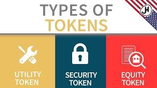 What is a Utility Token, Security Token and Equity Token?