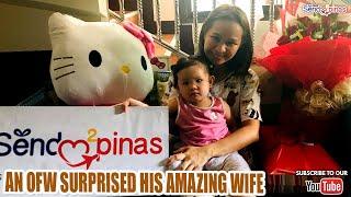 AN OFW SURPRISED HIS AMAZING WIFE ️