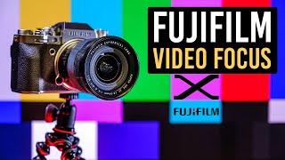 Fujifilm Video Focus Modes