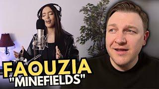 FAOUZIA performs solo ballad cover of "MINEFIELDS" | Musical Theatre Coach Reacts