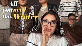 Build ur closet (ep-1) shop for winter ESSENTIALS