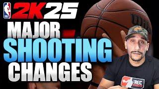 NBA 2K25 SHOOTING CHANGES | FULL BREAKDOWN | NBA 2K25 NEWS UPDATE