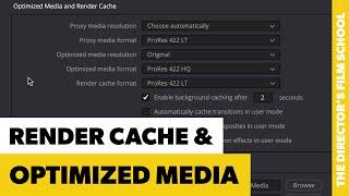 How to Use Render Cache and Optimized Media | DaVinci Resolve