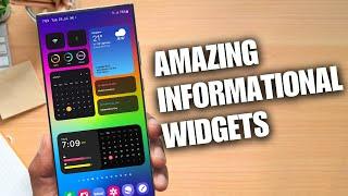 Informational WIDGETS for Your Android Phones you must check out !