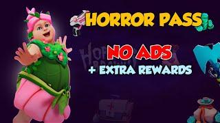 Finally I Get Horror Pass In Horror Brawl For Free - No Ads, + Extra Rewards