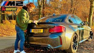 M2 BMW F87 424HP w/ AKRAPOVIC | Crazy LOUD SOUND Accelerations by 43records