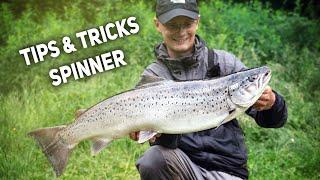 Fishing Sea Run Brown With Spinners - Tips For Fishing Rivers For Sea Run Brown Trout!