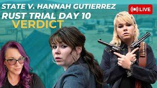 LIVE TRIAL | VERDICT! State v Hannah Gutierrez Rust Armorer Trial Day 10