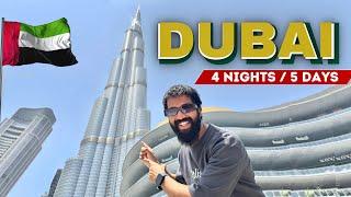 Dubai Tourist Places & COMPLETE itinerary | A-Z Dubai Tour Plan | Dubai Trip 