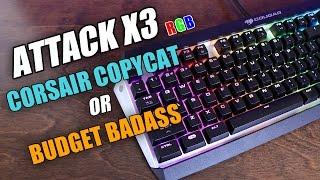 Cougar Gaming Attack X3 RGB Mechanical Keyboard Review