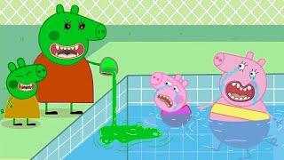 Zombie Apocalypse, Zombie Attack at Peppa Pig's House ‍️ | Peppa Pig Funny Animation