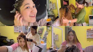 Keratin Straight  || Hair transformation || Parlour ko exact location ka ho ta ?? 