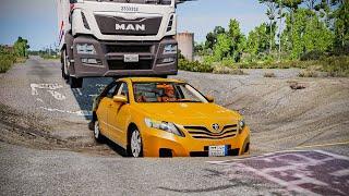 Realistic drilling accidents and bumps (6) - Beamng Drive