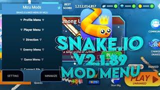 Snake.io V2.1.89 Mod Menu | Snake io Mod Apk V2.1.89 | Snake io Mod Menu Apk