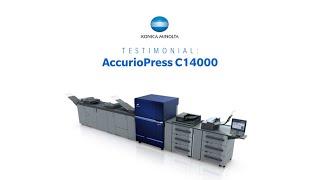 Testimonial: Konica Minolta’s AccurioPress C14000