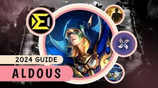 Aldous 2024 New Best Item Build and Emblem Set | Mobile Legends