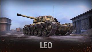 Бой на СТ 7-го уровня Европы Leo! Tanks Blitz! 5.03.2023!