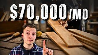 3 Habits That Helped Me Grow a $70,000/mo Woodworking Business