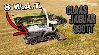 S.W.A.T. Häcksler mit über 900PS | Claas Jaguar 990TT | GPS häckseln in 4k