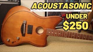 An affordable acoustasonic style guitar? Yep! The IJGAP-300 from IYV - review & demo #guitarreview