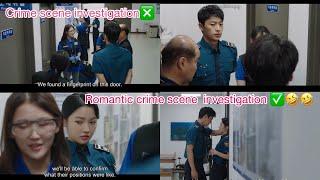 Crime scene investigation. Romantic Scenes investigation   kim-tak & Shin Ari rookie cops