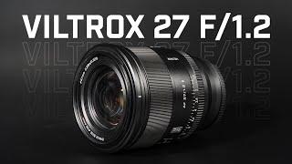 This might be the best Sony APS-C lens… | Viltrox 27 f/1.2 E