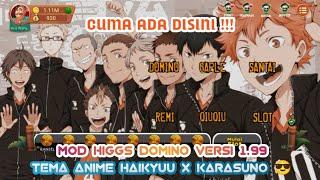 CUMA ADA DISINI!? | APK MOD DOMINO TEMA HAIKYU TERBARU | VERSI 1.99 BISA KIRIM CHIP 