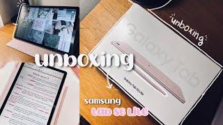 UNBOXING - Samsung galaxy tab S6 lite 2024 ⋅˚₊‧ ୨୧ ‧₊˚ ⋅