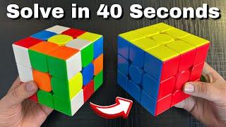 How to Solve a Rubik’s Cube [World’s Easiest Method]