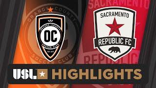 4.20.2024 | Orange County SC vs. Sacramento Republic FC - Game Highlights