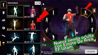 Nueva Tienda De Oro Especial Oculta Con Emote De Risa Actualizacion de Emotes con Oro ff latam