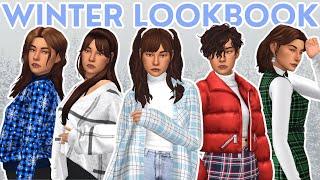 Winter CC Lookbook!️(+Links!) | Sims 4 CC Showcase