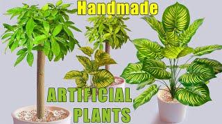 2 DIY Artificial Plants for Home Decoration | DIY Fake Indoor Plants From Foam Sheet