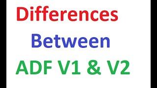 Difference Between Azure ADF V1 and V2,#AzureADF, #AzureADFTutorial,#AzureDataFactory