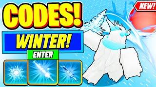 ️New️ ALL WORKING WINTER UPDATE CODES For Blade Ball - Roblox Blade Ball Codes 2024