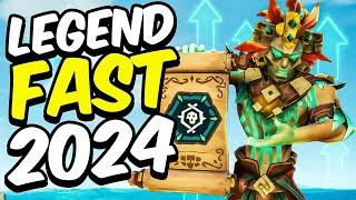 How to Get Pirate LEGEND FAST in Sea of Thieves 2024