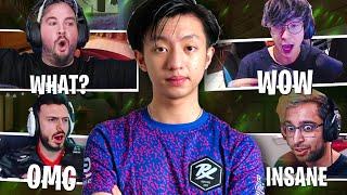 VALORANT PROS & STREAMERS REACTS TO PRX F0RSAKEN INSANE PLAYS