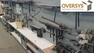 VIDEO OVERSYS U61560622 BOBST DOMINO 110M SPECIALTY FOLDER GLUER