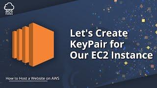 How to Create Key Pairs for Our EC2 Instance