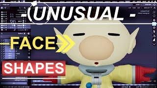 Unusual Face Shapes - (MoCap Shapekeys)