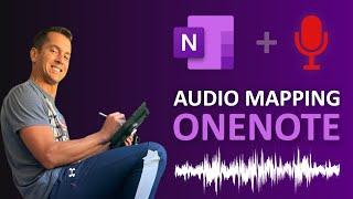 OneNote - AUDIO MAPPING - How to automatically map your notes directly to audio. AWESOME NOTES