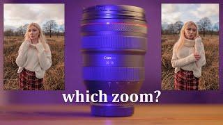 Canon RF 28-70 F2 vs Canon RF 24-70 F2.8 Lens Comparison