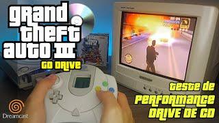 GTA 3 (Dreamcast) - Testing the performance of the GD Drive  CRT