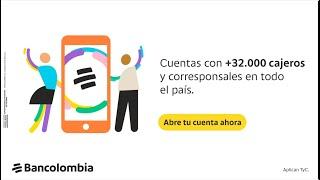 Bancolombia | Beneficios de abrir tu Cuenta de Ahorros Bancolombia