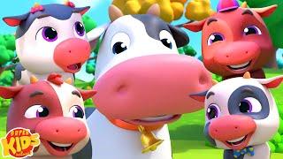 Five Little Cows Nursery Rhymes And Kids Songs by Super Kids Network