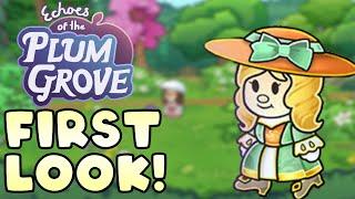 Taking a First Look at Echoes of The Plum Grove, A Cute Farming Sim Inspired by Paper Mario!