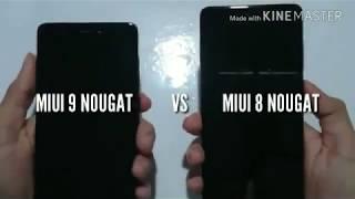 MIUI 9 (NOUGAT) vs MIUI 8 (NOUGAT) | Speed comparison | benchmark.etc