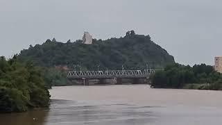 Thap Nhan Tower and Da Rang river in Tuy Hoa, Phu Yen